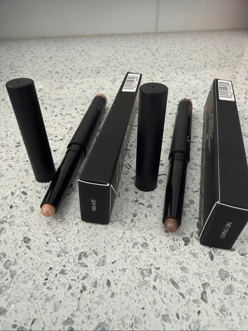 NARS total seduction eyeshadow sticks x 2